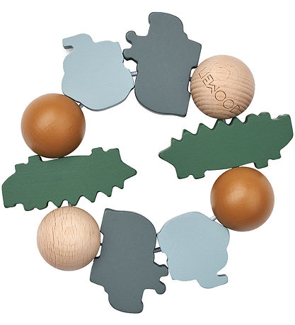 Skallra, Legend Rattle, Garden Green Multi Mix - Liewood