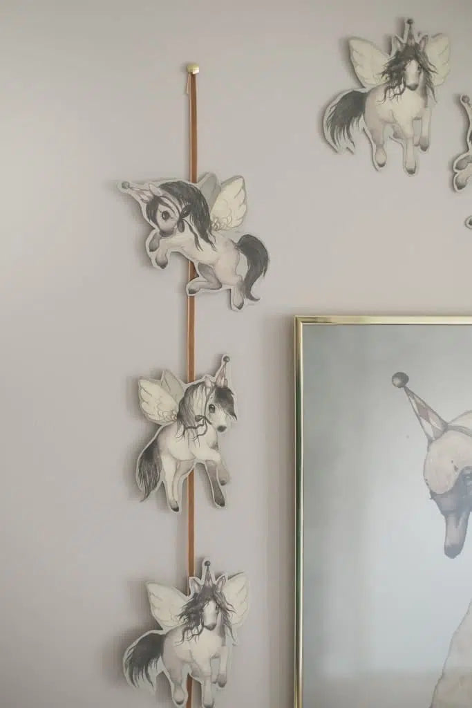 DIY Paper Friends, 6-Pack, Flying Ponies - Mrs Mighetto