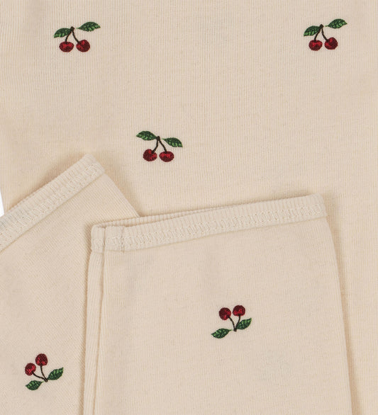 Classic Pants, New Born 0-1 mån Cherry - Konges Slöjd