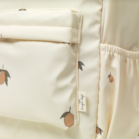 Rainy Kids Backpack/Ryggsäck, Junior Lemon - Konges Slöjd