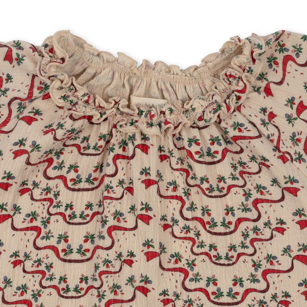 Chleo Dress GOTS, Esta Rouge - Konges Slöjd