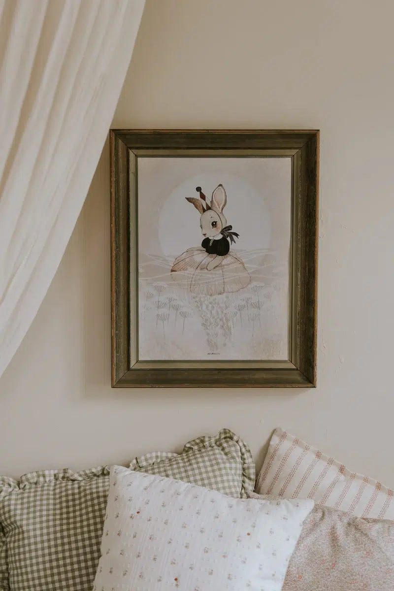 Poster, Miss Viola 40x30 cm - Mrs Mighetto