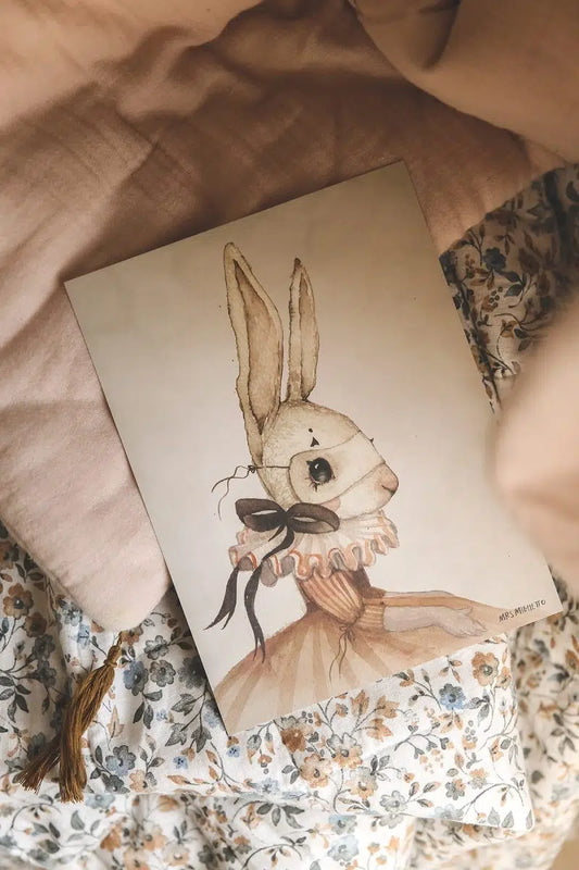 Poster, Miss Iris 18X24 cm - Mrs Mighetto