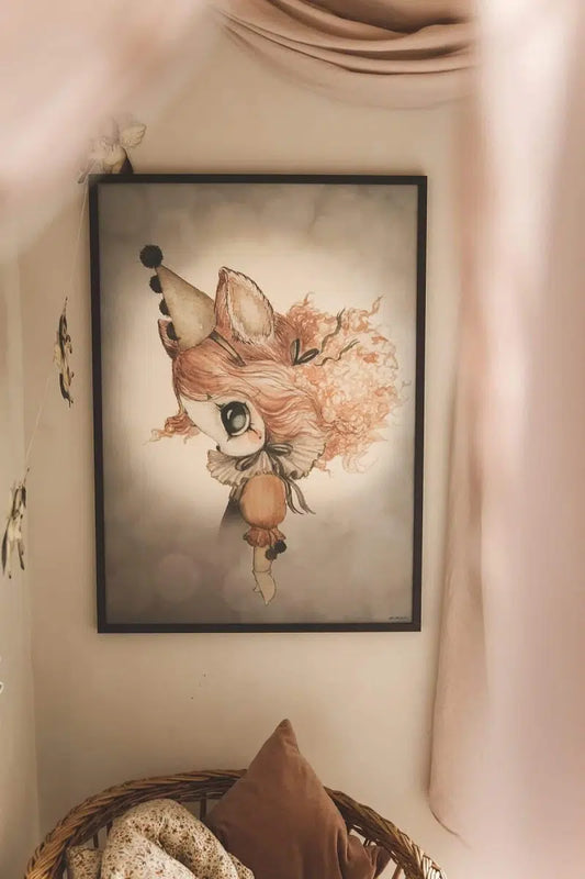 Poster, Miss Penny 50X70 cm - Mrs Mighetto