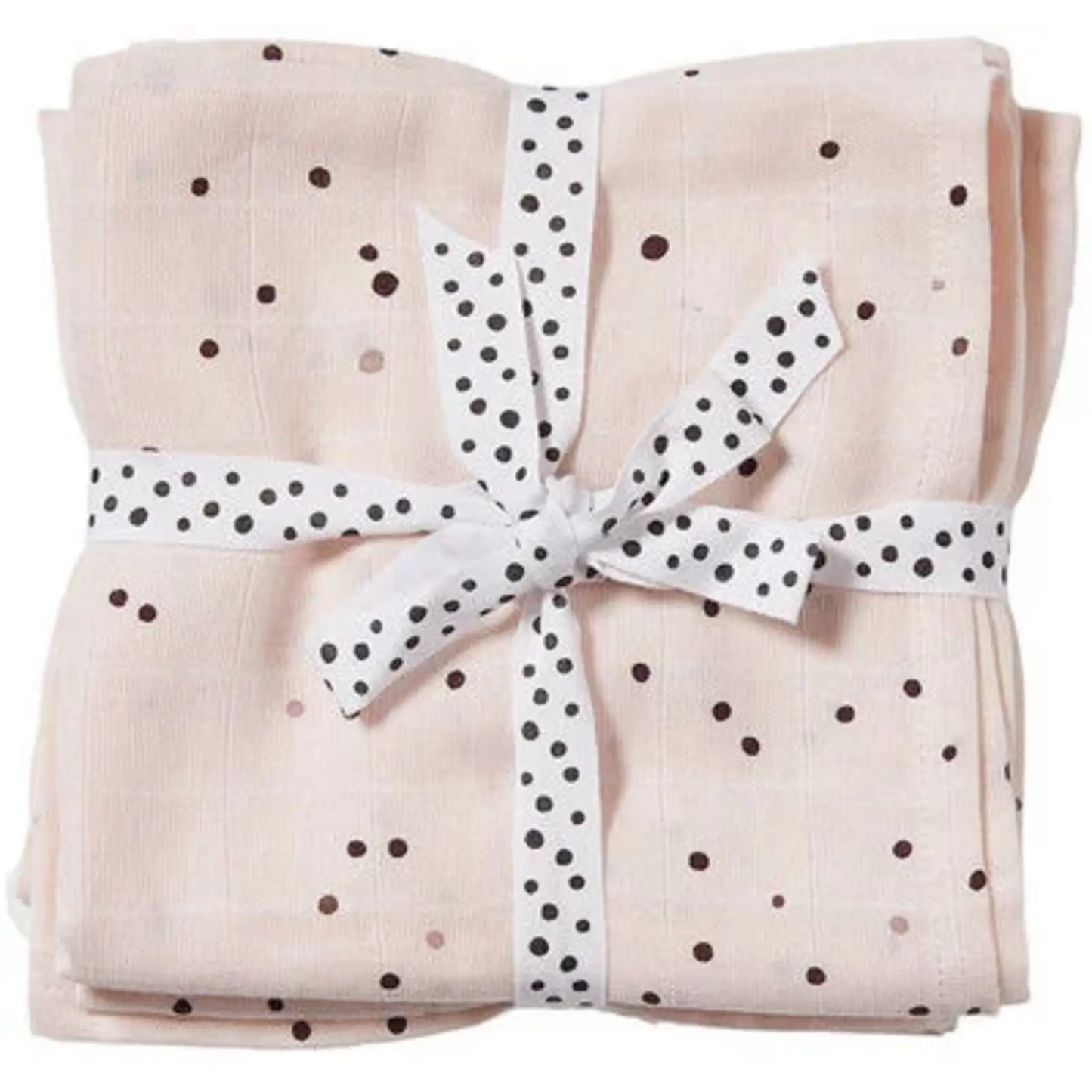 Muslinfiltar 2-pack Dreamy, Dots, Powder - Done By Deer