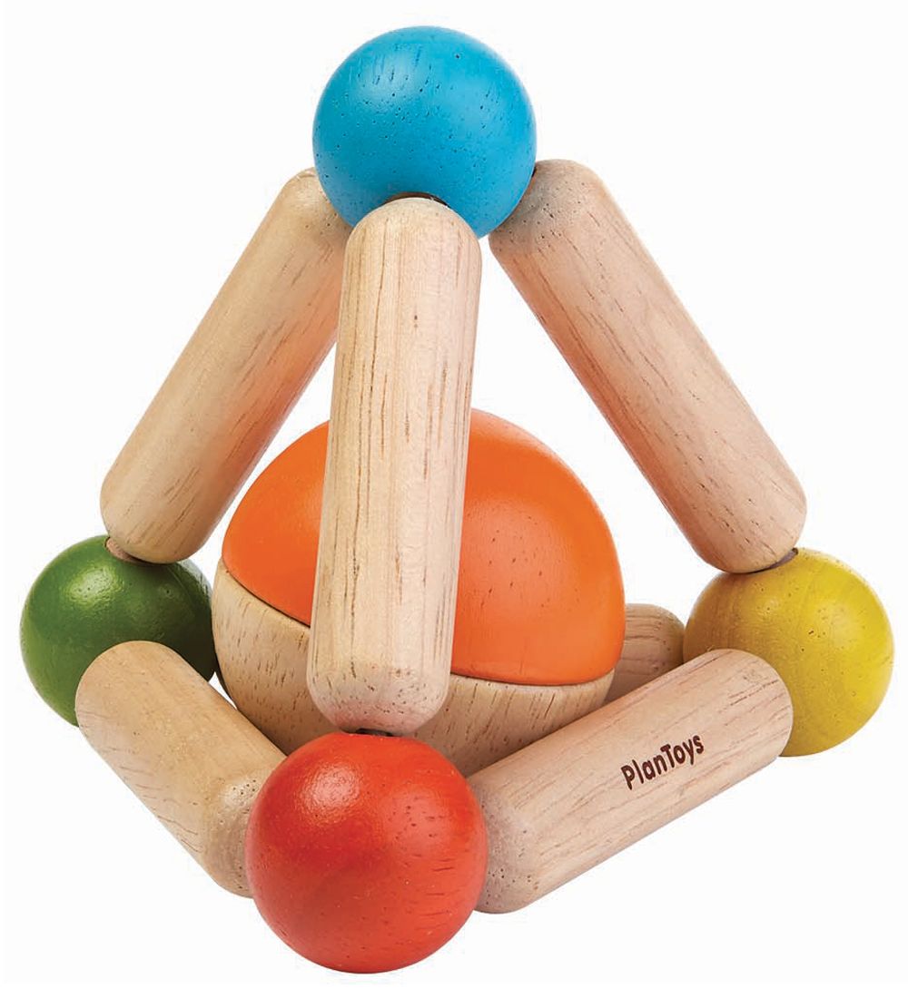 Gripleksaker, Trekant/Triangle Clutching, Flerfärgad - PlanToys