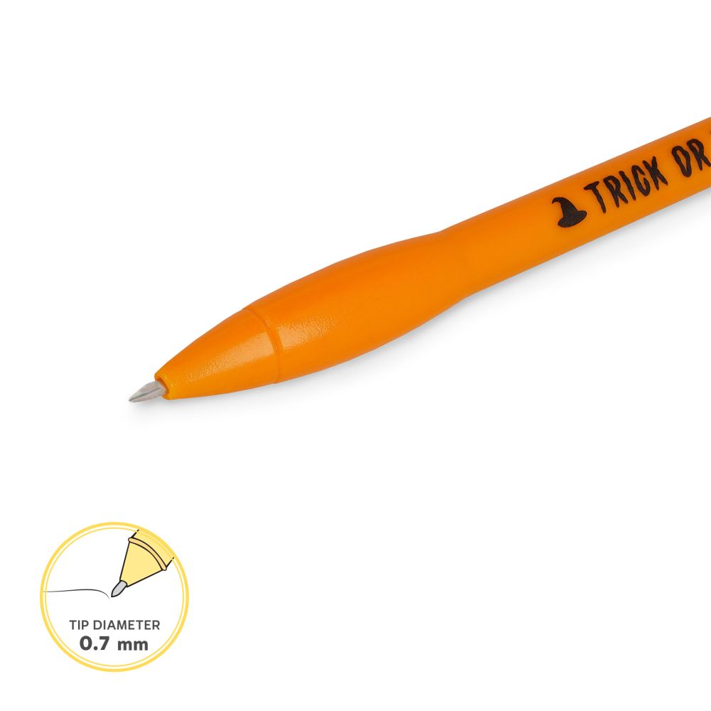 Pumpkin, Writing is magic, Kulspetspenna med blinkande lampa - Legami