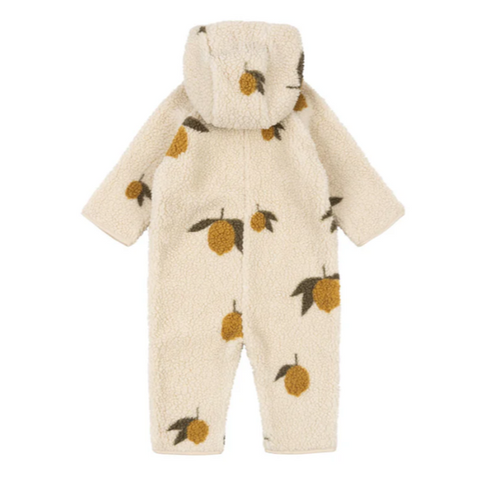 Fleeceoverall, Jody, Mon Grand Citron Sage - Konges Sløjd