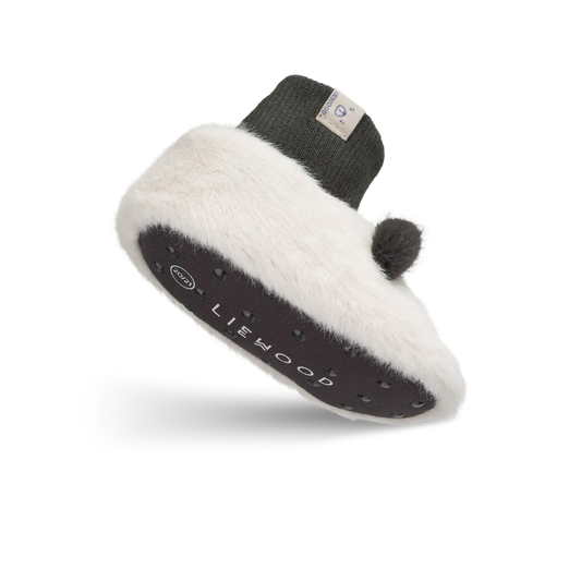 Tofflor, Pandan Beth, Mörkgrå - Liewood