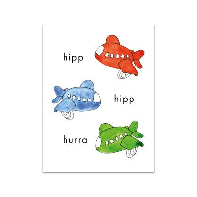 Nobhill Små kort, Hipp hipp flygplan