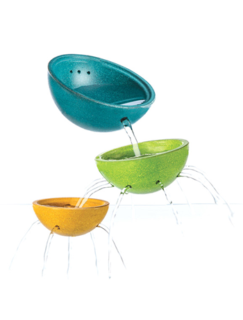 Badleksak Skålar med Hål - PlanToys