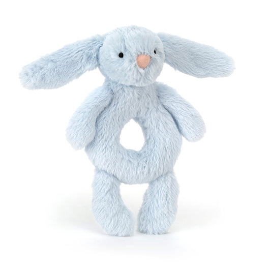 Skallra, Bashful Blue Bunny Ring - Jellycat
