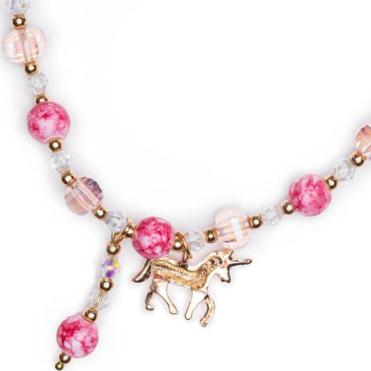 Halsbands-set, Boutique Pink Crystal - Great Pretenders