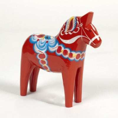 Dalahäst Röd, 17 cm - Grannas