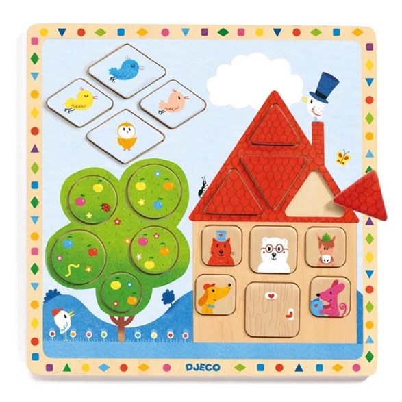 Pussel 19 bitar, Ludigeo - Djeco