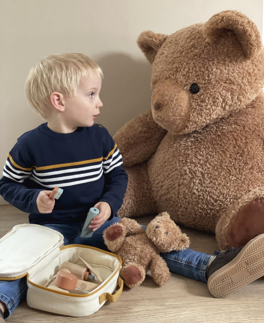 Rakset i trä/Shaving Kit (väska) - Egmont Toys