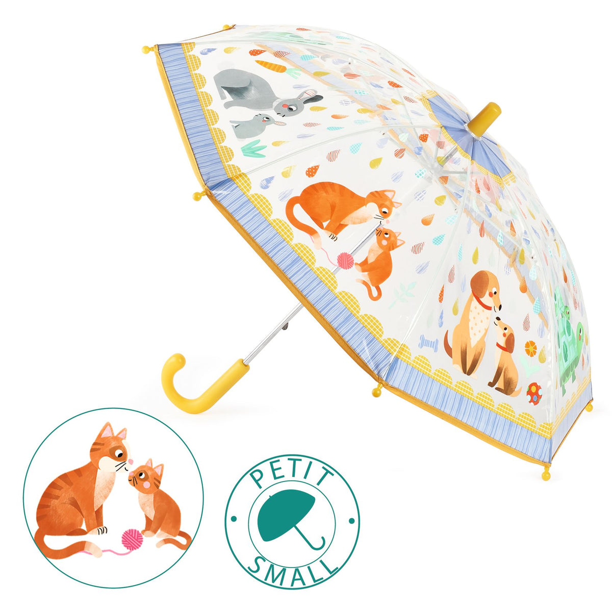 Paraply, Mamma Katt och sin Kattunge - Djeco