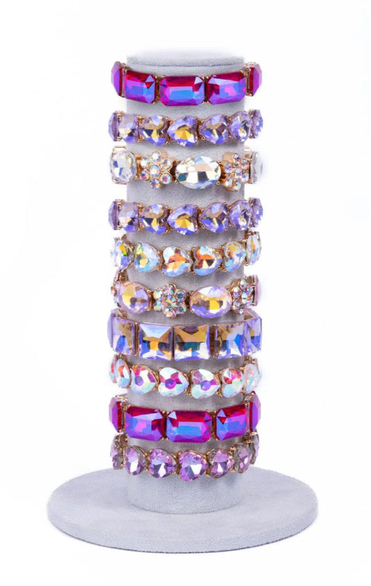 Armband, Rising Star Chunky Gem - Great Pretenders