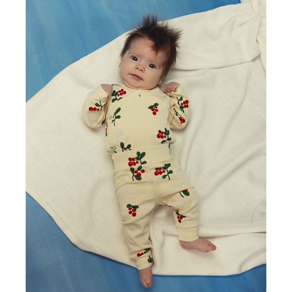 Lingonberries Klädset Nyfödda, Offwhite - Mini Rodini