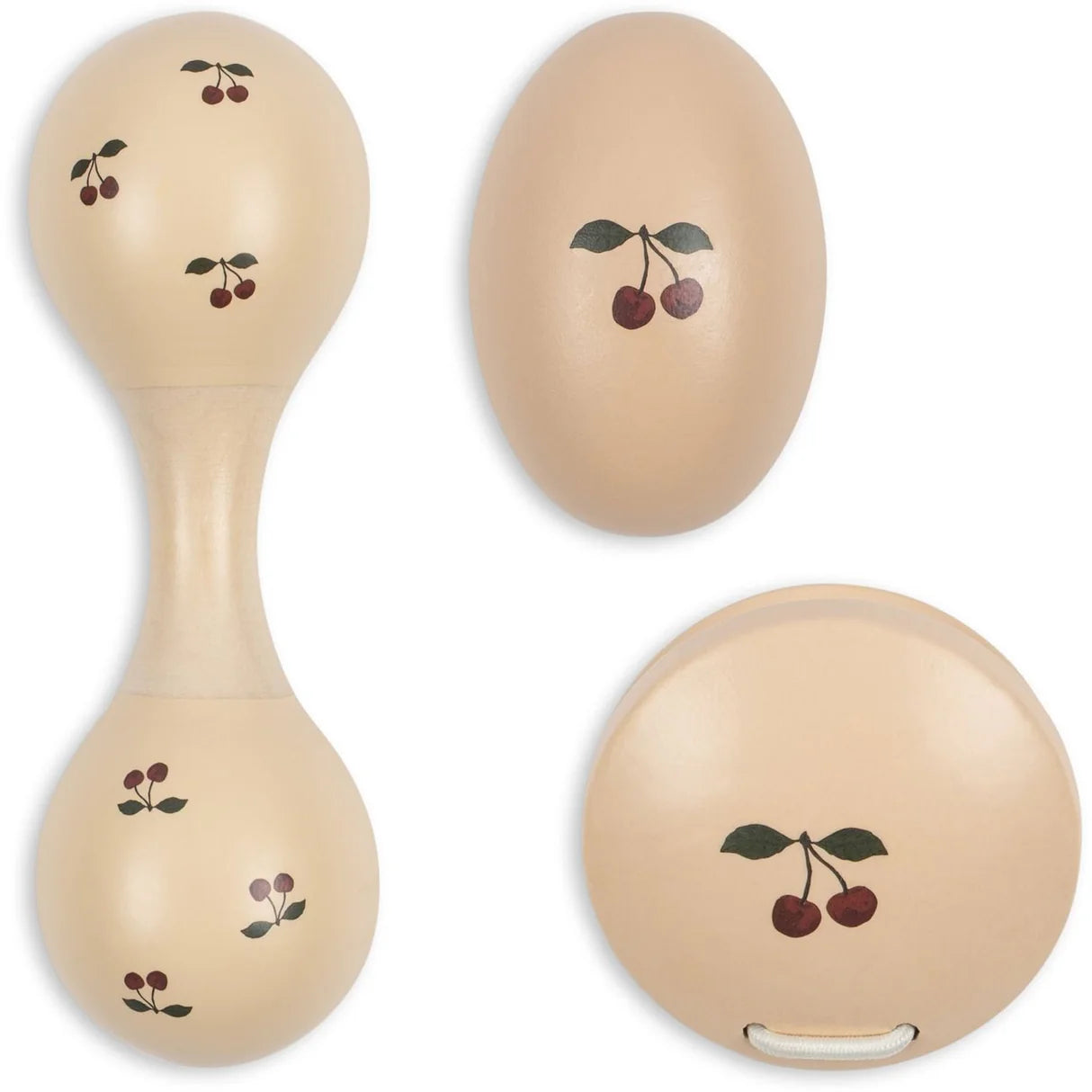 Musikset i trä, Wooden Music Set, Cherry - Konges Sløjd