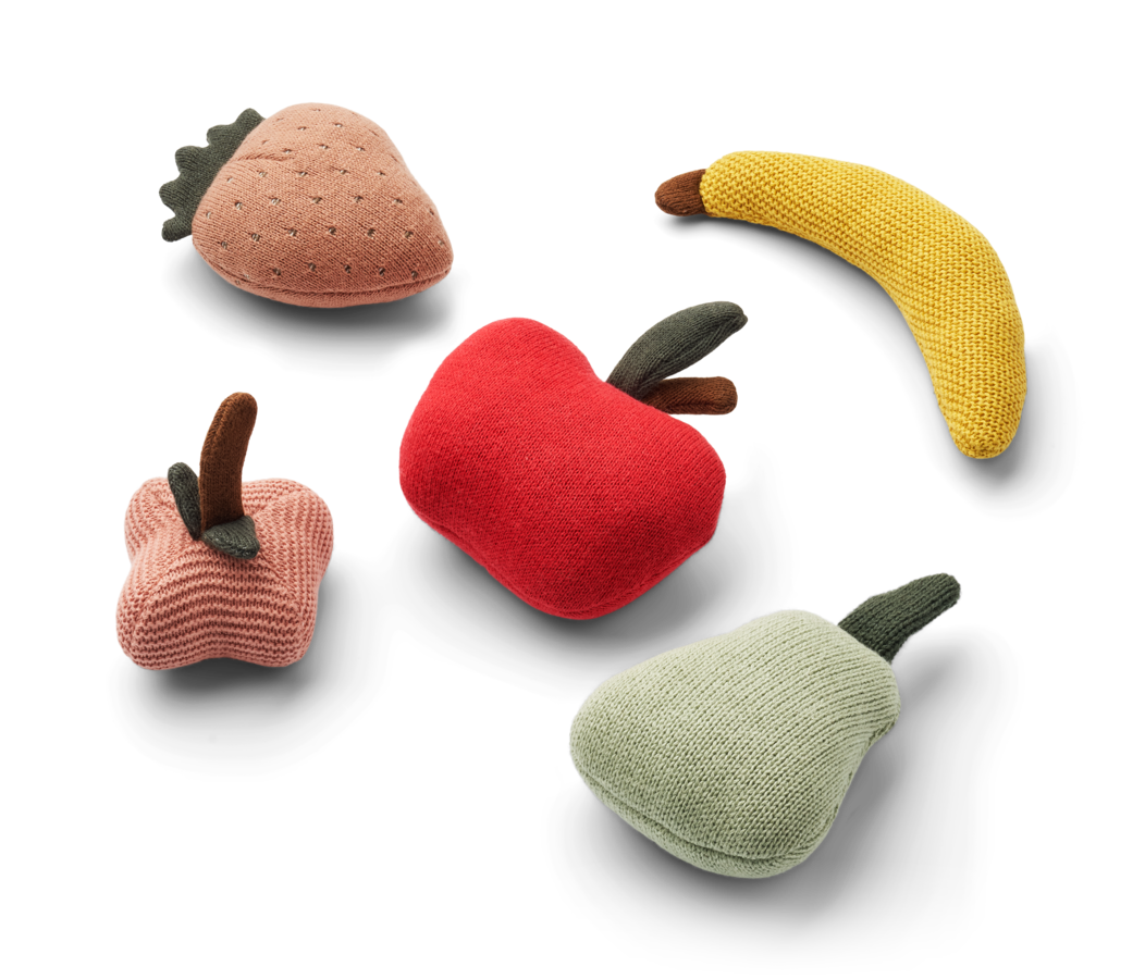Leksaksmat, Lisa Frukt Multi Mix, 5 Pack - Liewood