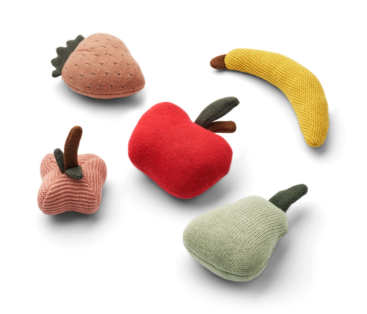 Leksaksmat, Lisa Frukt Multi Mix, 5 Pack - Liewood