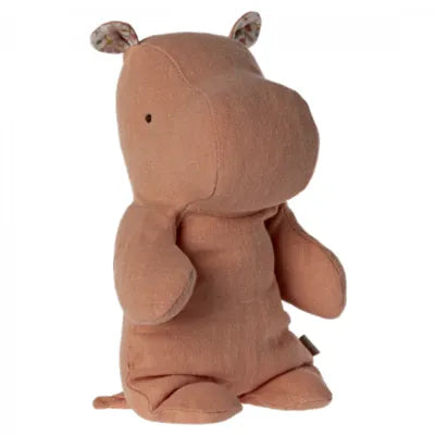 Safari Friends Flodhäst, Medium 34 cm, Gammelrosa - Maileg