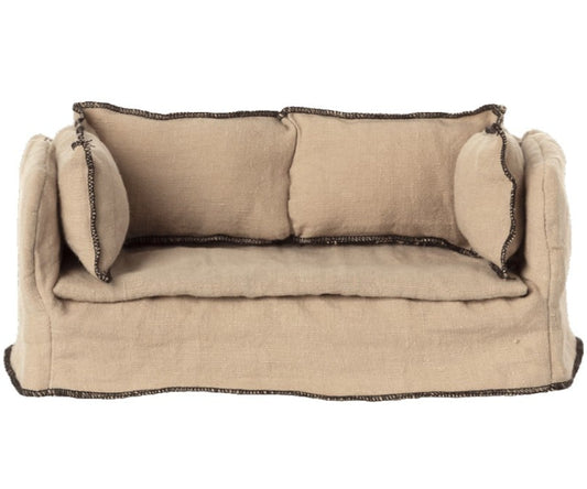 Miniatyr, Soffa, Beige - Maileg