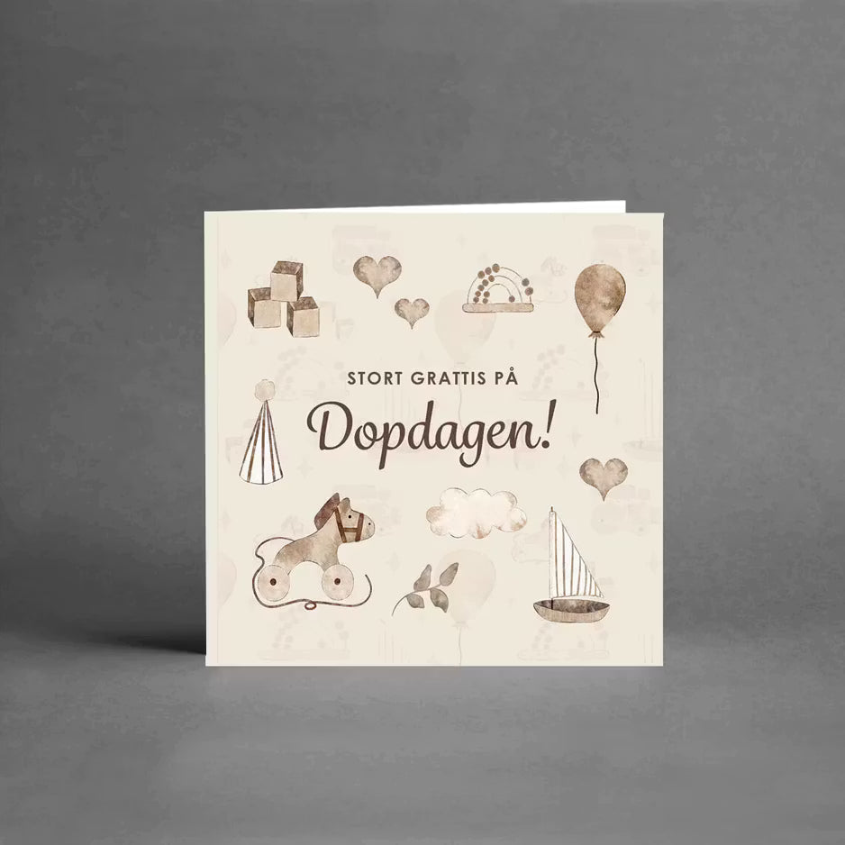 MINI Collection - Dopdagen Stort Grattis