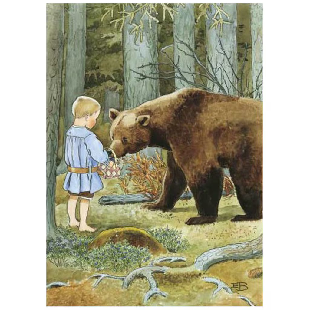 Poster, Mors Lilla Olle 50x70 cm