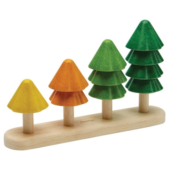 Stapelleksak Träd, Sort and Count Tree - PlanToys