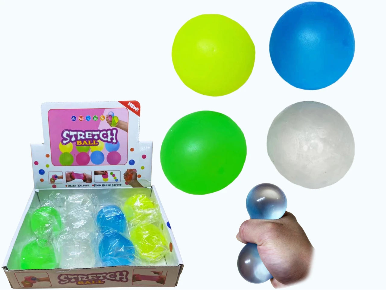 Squishy, Super Stretchy Boll - Suntoy