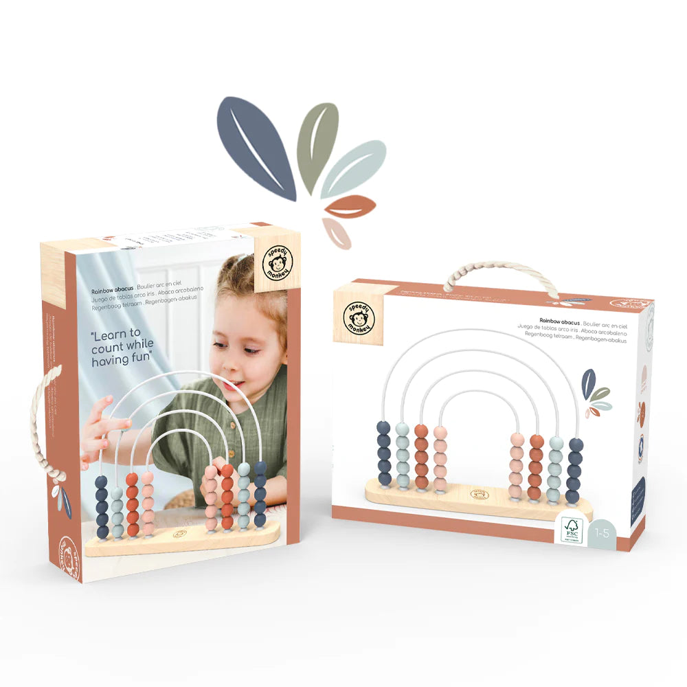 Rainbow Abacus - Speedy Monkey