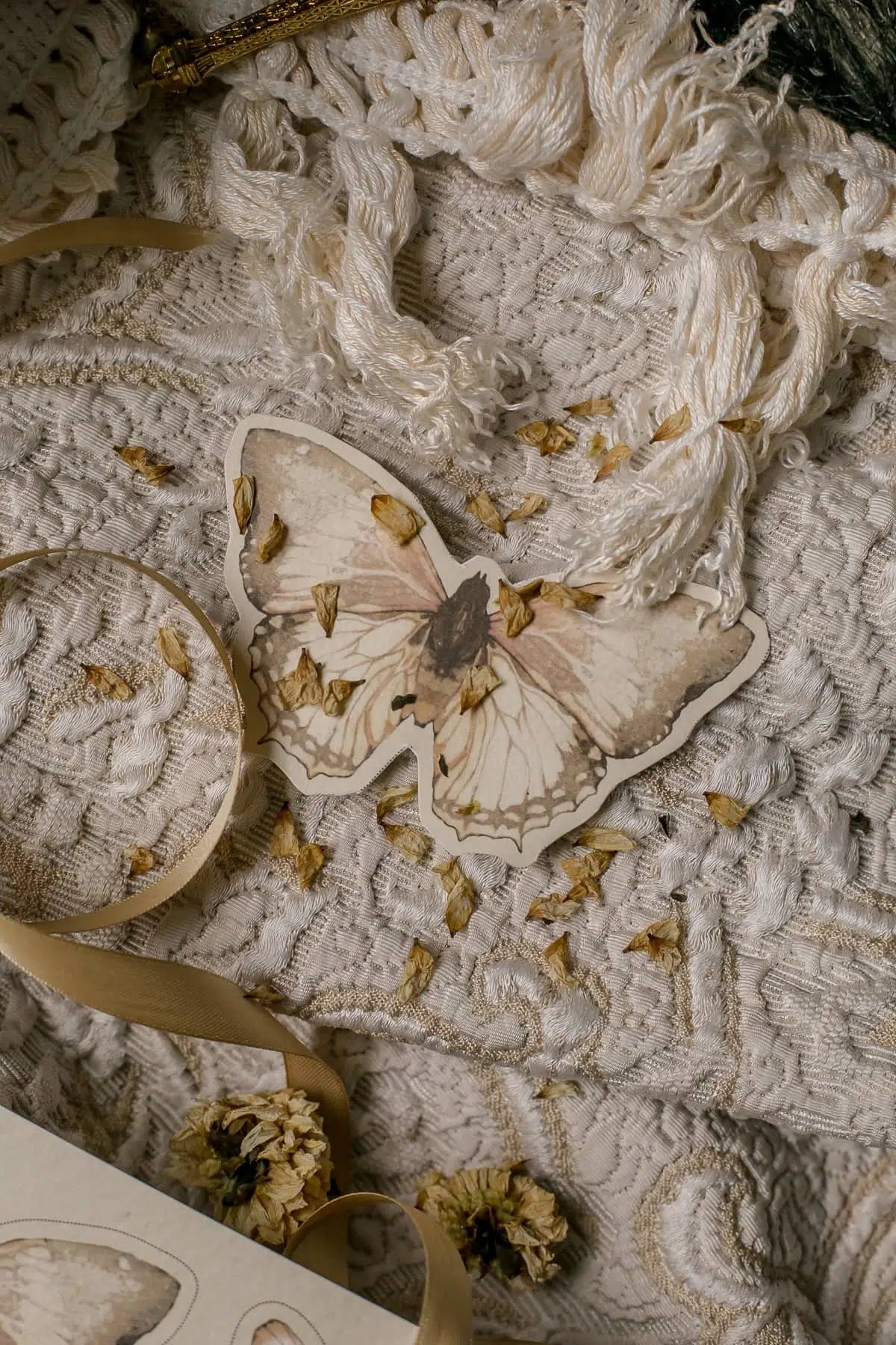 DIY Paper Friends, Fjärilar - Mrs Mighetto