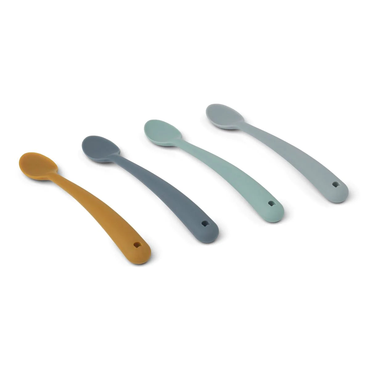 Siv Feeding Spoon 4-Pack Blue Multi Mix