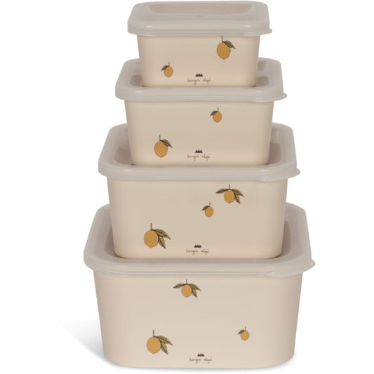 Food Container Set, Lemon