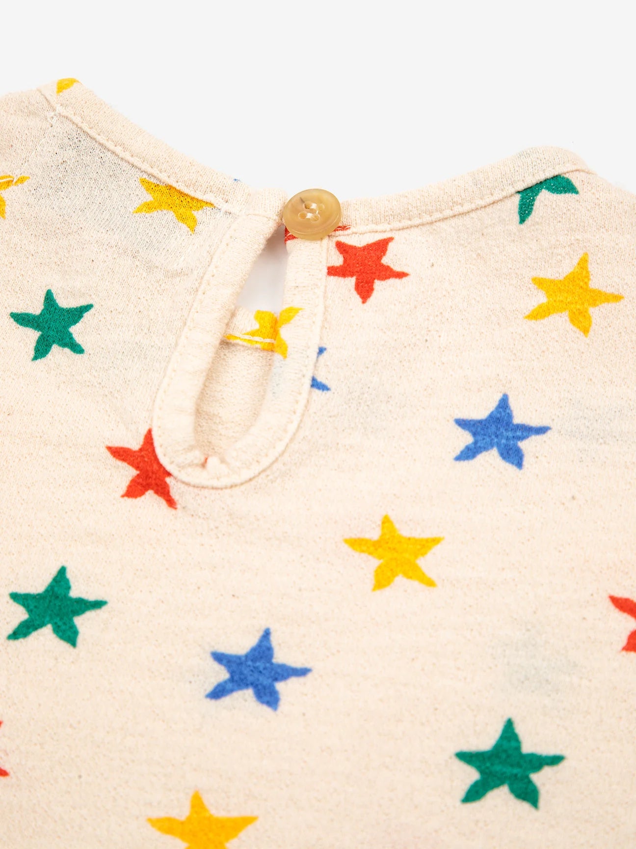 Multicolor, Stars All Over, Ruffle T-Shirt