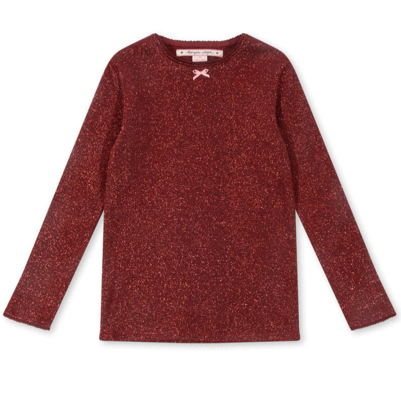 Blus, Roli Blouse, Red Dahlia - Konges Sløjd