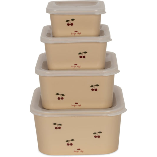 Food Container Set, Cherry