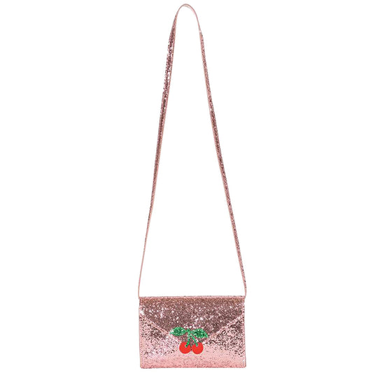 Love Letter Bag, Pink Glitter