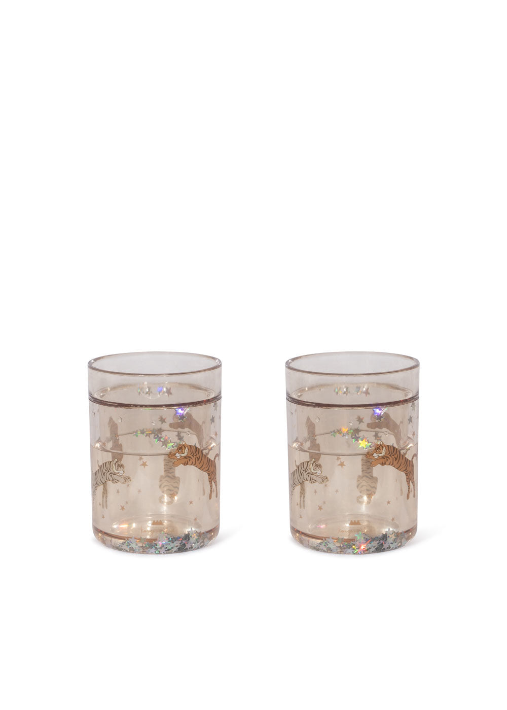 2 Pack Glitter Cups, Roar