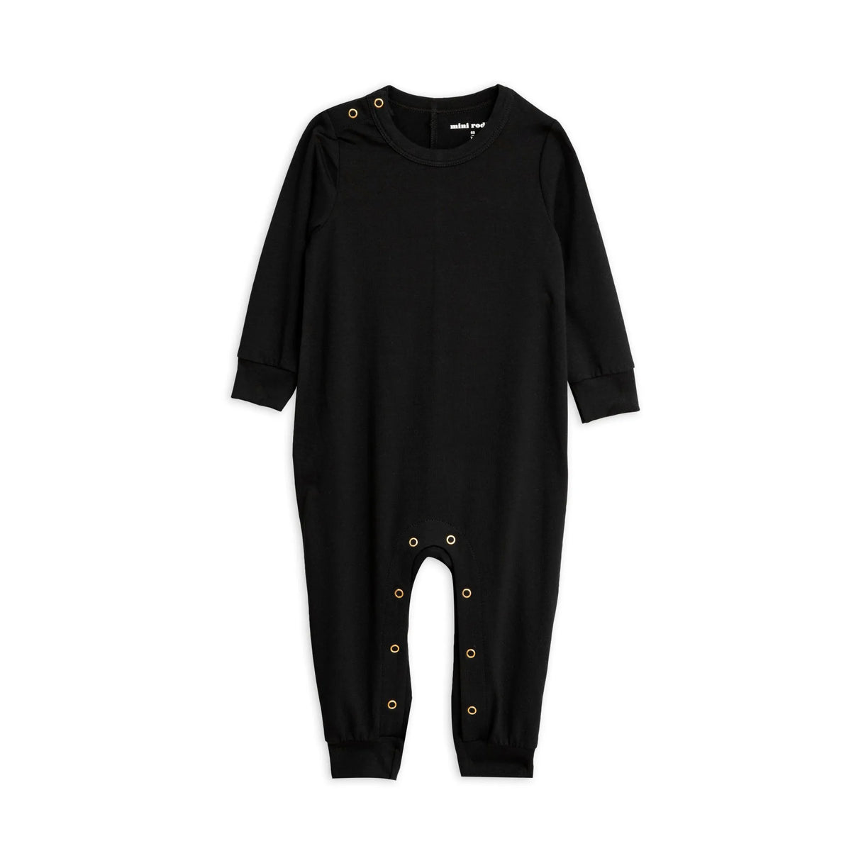 Basic Jumpsuit Baby, Black - Mini Rodini