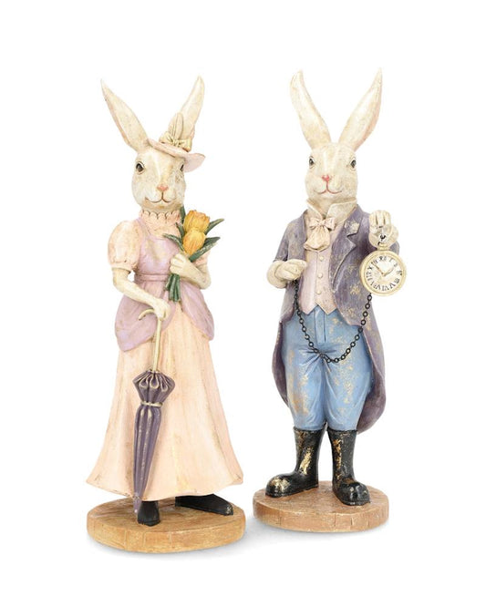 Inredning, Herr och Fru Kanin, 29/30 cm - Alot Decoration