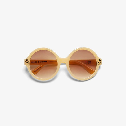 Round sunglasses Beige