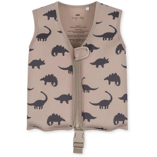 Neoprene Float Vest, Dinosaurs