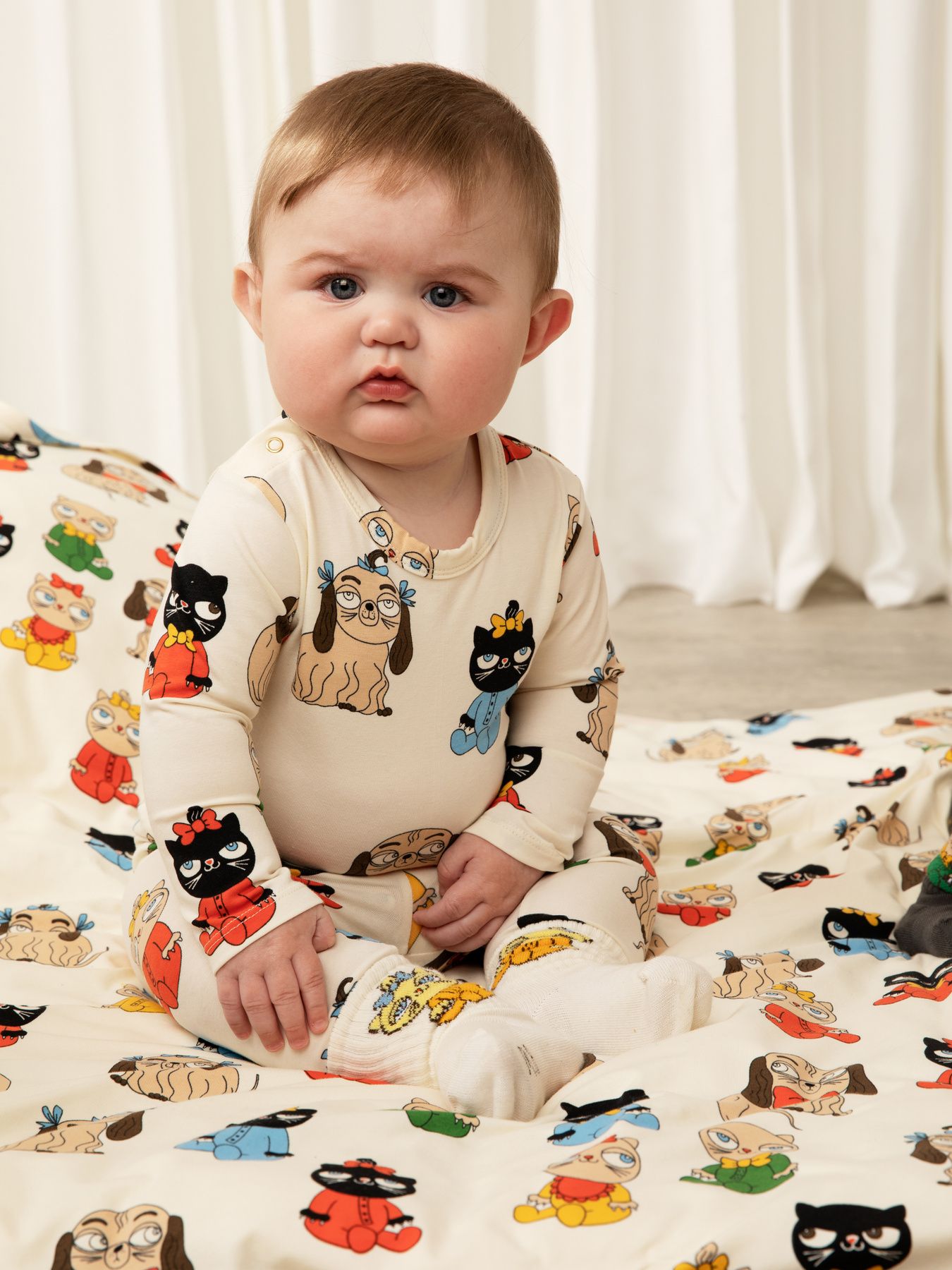 Mini Babies Babyleggings, Multi - Mini Rodini