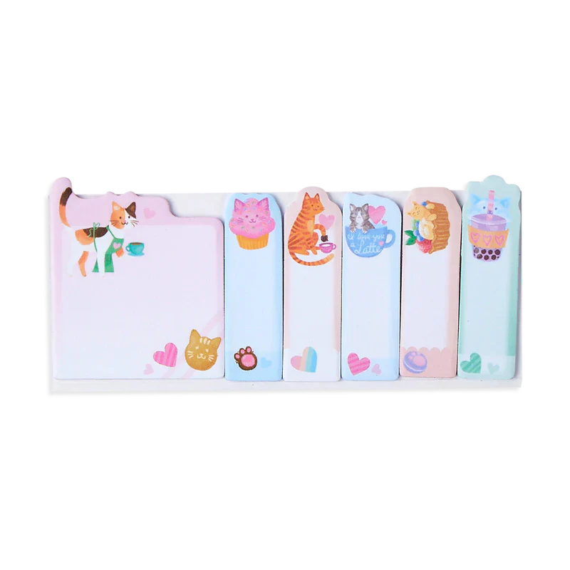 Note Pals Klisterflikar, Cat Cafe - Ooly