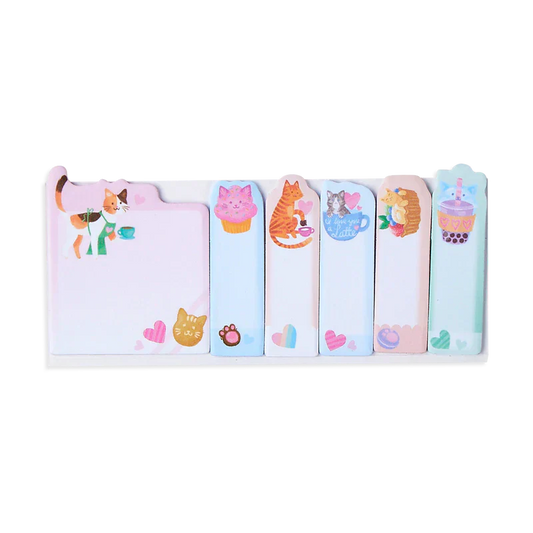 Note Pals Klisterflikar, Cat Cafe - Ooly