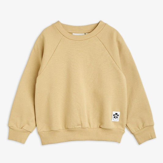 Basic solid sweatshirt Beige