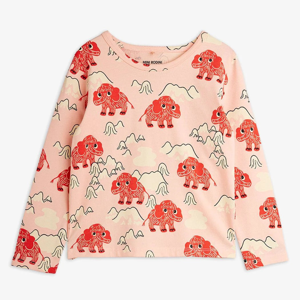 Mammoth långärmad T-shirt, Chapter 1, Limited Stock, Rosa - Mini Rodini